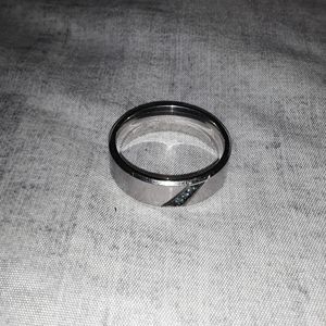 Stainless Steel men's Wedding Band size 12